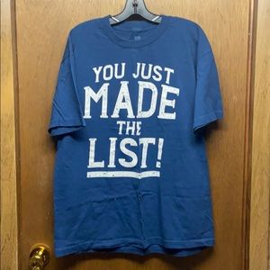 WWE Chris Jericho “The List” Shirt